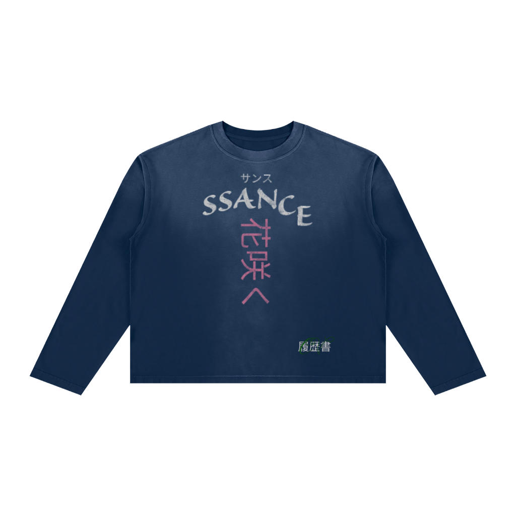 Japanese Bloom Long Sleeve Tee