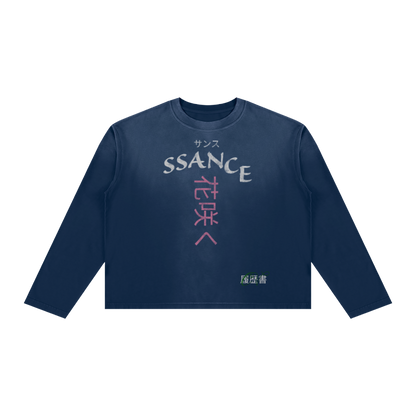 Japanese Bloom Long Sleeve Tee