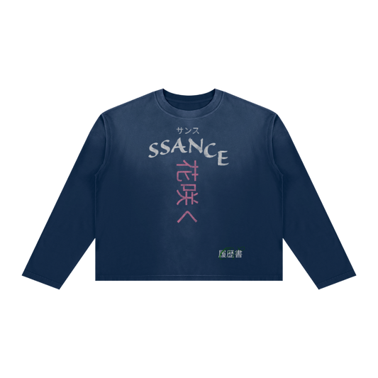 Japanese Bloom Long Sleeve Tee